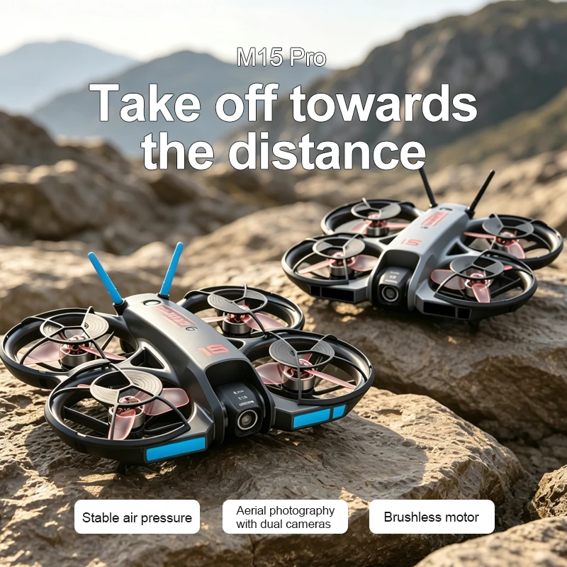 Drone Controller Screen - Nowy dron M15 FPV z ekranem,