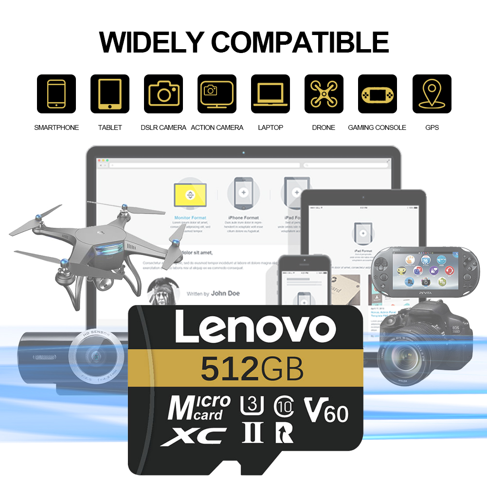 Karta pamięci SD Lenovo V60 U3 – Drone Strobe Light recenzja i cena