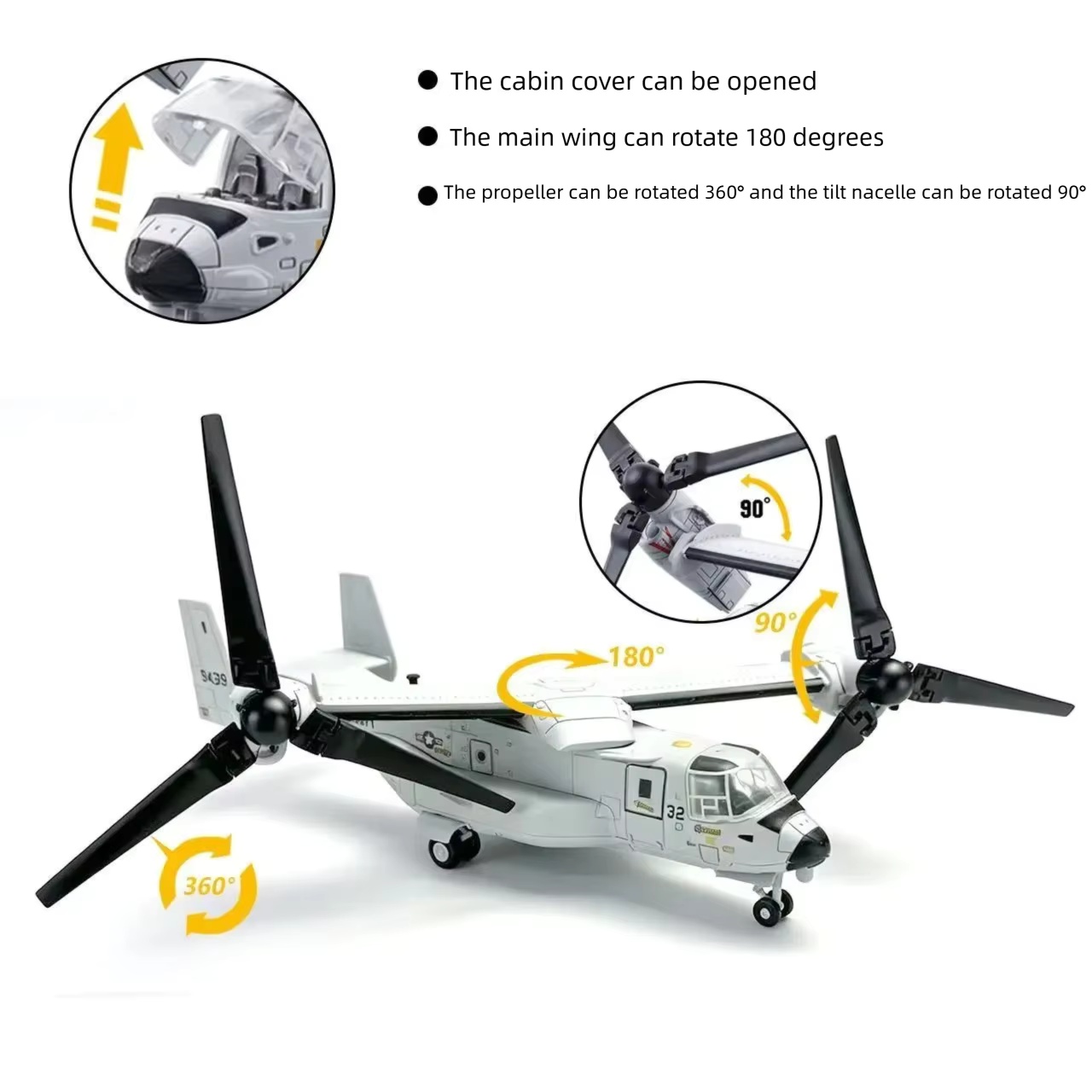 Model helikoptera V-22 Osprey  – Jjrc Drone X12 recenzja i cena