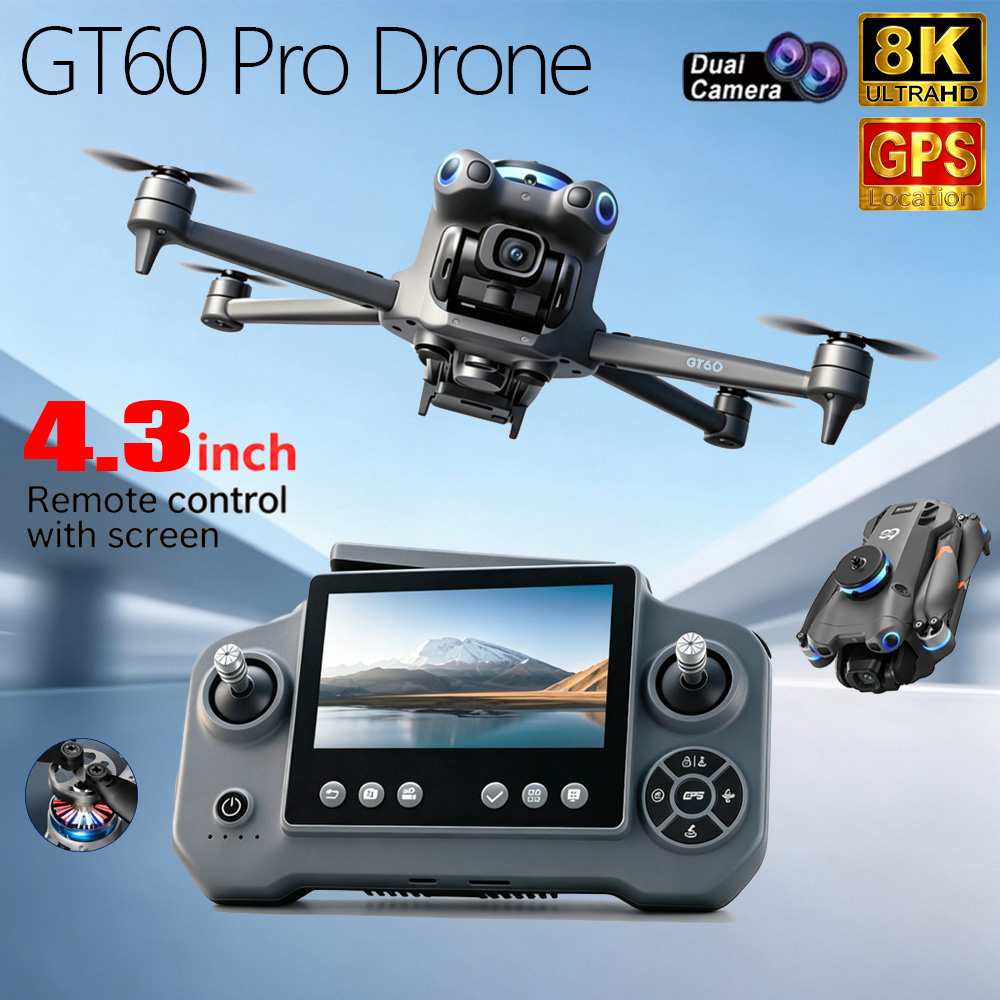 Dron GT60 Pro 4K/8K Profesjona – Jjrc Drone X12 recenzja i cena